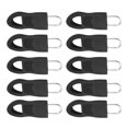 thumbnail image 1 of Qarigey Tirador de cremallera para bolsa de 5/10 piezas Accesorios de disfraces negro 8 # 10 piezas, 1 of 6