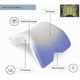 thumbnail image 3 of U-Shaped Memory Foam Pillow for Couples, Arm Support Cushion with Ice Silk Cover for Nap and Relaxation, 3 of 3