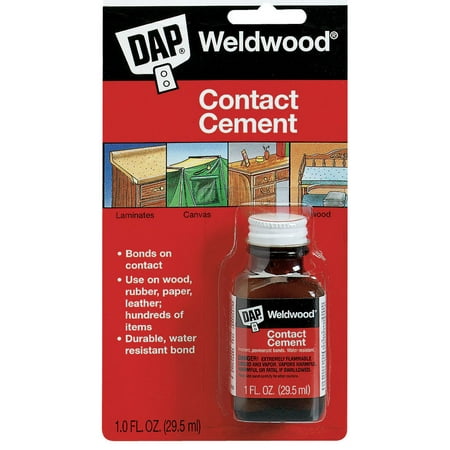 Dap 102 General Purpose Contact Cement, 1 Oz (Best Contact Cement For Leather)
