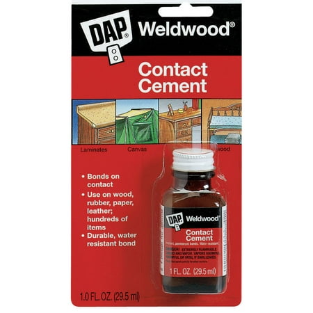 Dap 102 General Purpose Contact Cement, 1 Oz (Best Way To Remove Contact Cement)