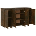 thumbnail image 5 of vidaXL Sideboard Smoked Oak 120x41x75 cm Engineered Wood, 5 of 5