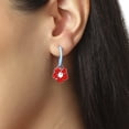 thumbnail image 3 of Disney Stitch Charm Hoop Earring Set, 3 Pairs with Interchangeable Charms, Silver‑Tone, 3 of 5