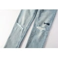 thumbnail image 6 of Ksubi Jeans Men's Fashion Streetwear Jeans Slim Fit Stretch Jeans Baggy Ripped Straight Skinny Denim Pants for Men, 6 of 9