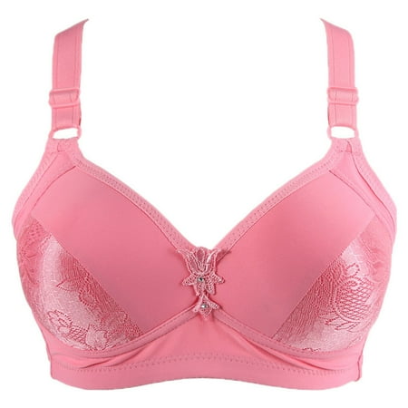 

Summer Savings Clearance 2023! KBODIU Everyday Bras for Women Plus Size Comfort Bras Women s Ultimate Lift Wirefree Bra Solid Bra One-Piece Bra Everyday Underwear Bras No Underwire Pink