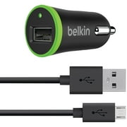 Belkin F8m668bt04-blk 2.1-amp Universal Car Charger With Charge & Sync Micro Usb Cable, 4ft