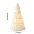 thumbnail image 4 of WMGHA Ceramic Christmas Trees, Pre-Lit Hand-Painted Tabletop Holiday Decoration - Miniature Christmas Small Scene Decoration Props for Holiday Display, 4 of 9