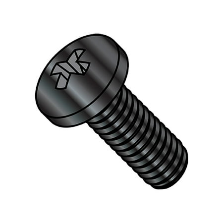 

0-80X1/4 MS51958-B Phil Pan Machine Screw Fine Full Thread 300 Series S/S DFAR Black Oxide (Pack Qty 5 000) BC-MS51958-122B