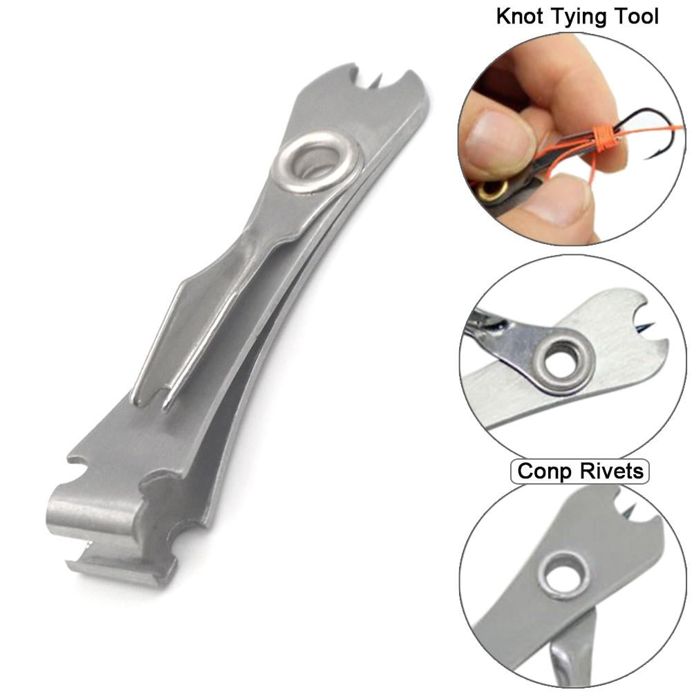 Fast Knot Tool Fishing Nipper Fly Line Clippers Tie Nail Knot Tying Useful Tool 