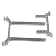 thumbnail image 4 of Front / Rear Car Pillars Alloy Metal Strengthen Car Shell Column for 1/10 Traxxas Trx4 Trx-4 Crawler Rc Car Silver, 4 of 8