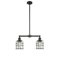 thumbnail image 4 of Innovations Lighting - Bell Cage - 2 Light Island In Traditional Style-10 Inches, 4 of 6