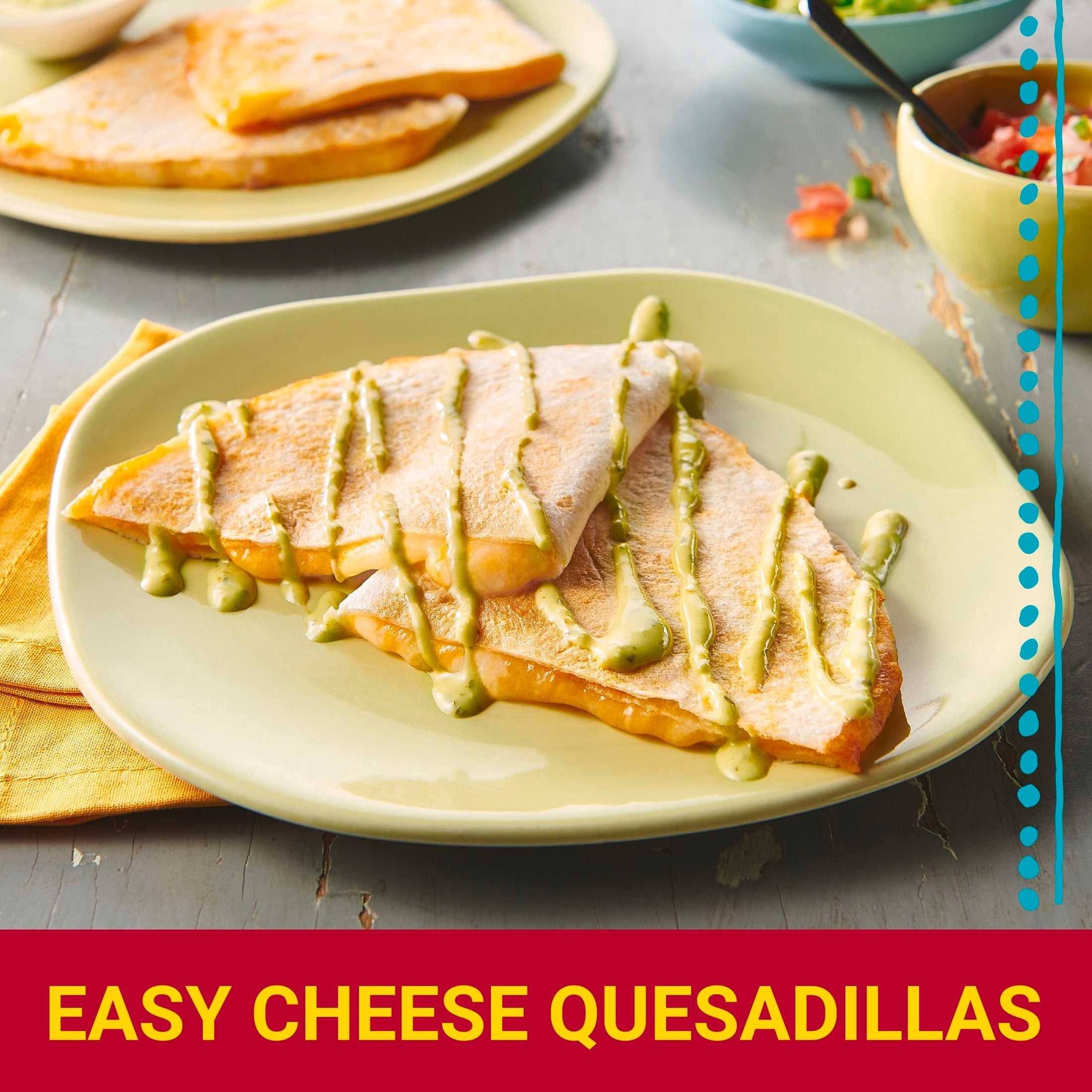 (5 pack) Old El Paso Restaurant Style Grande Flour Tortillas, Meal Prep, 6 Count, 21.5 oz