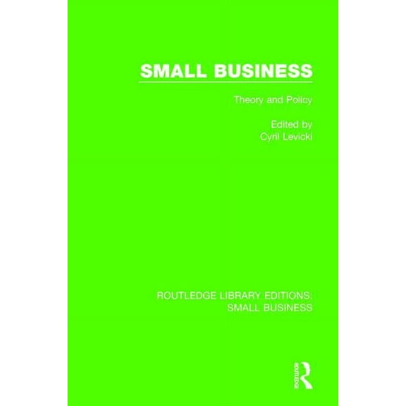 Small Business: Theory and Policy, (Paperback)