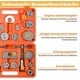 thumbnail image 2 of Brake Caliper Piston Reset Tool with Portable Case for Car Motor Bicycle, 2 of 5