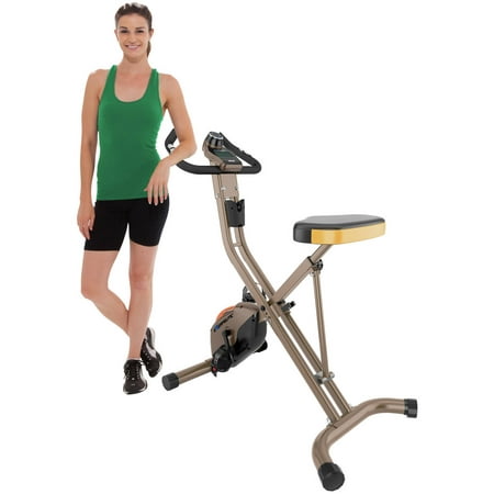 EXERPEUTIC GOLD 500 XLS 400lb Weight Capacity Folding Upright Exercise (Best Commuter Bike Under 500)