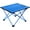 Blue, variant on Portable Camping Table Ultralight Aluminum Camp Table with Storage Bag Folding Beach Table for Camping Hiking Backpacking Outdoor Picnic,Black