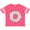 Football Pink and White, variant on Pink Donut, Doughnut, Glaze, Icing, Frosting Boys or Girls Toddler T-Shirt