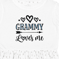 thumbnail image 4 of Inktastic My Grammy Loves Me Grandchild Girls Toddler Dress, 4 of 5