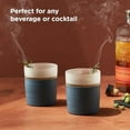 thumbnail image 6 of Rabbit Freezable Whiskey Glasses with Silicone Sleeves, Set of 2 - 8oz Durable Barware for Bourbon, Scotch, Cocktails or White Wine - No Ice Needed, Chills Without Dilution, 6 of 6