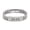 Black-19cm, variant on Angel Number Bracelets for Men Byzantine Chain Lucky 11 11 Silver 12MM Stainless Steel Personalized Punk Numerology Spiritual Gifts Jewelry Black 19cm