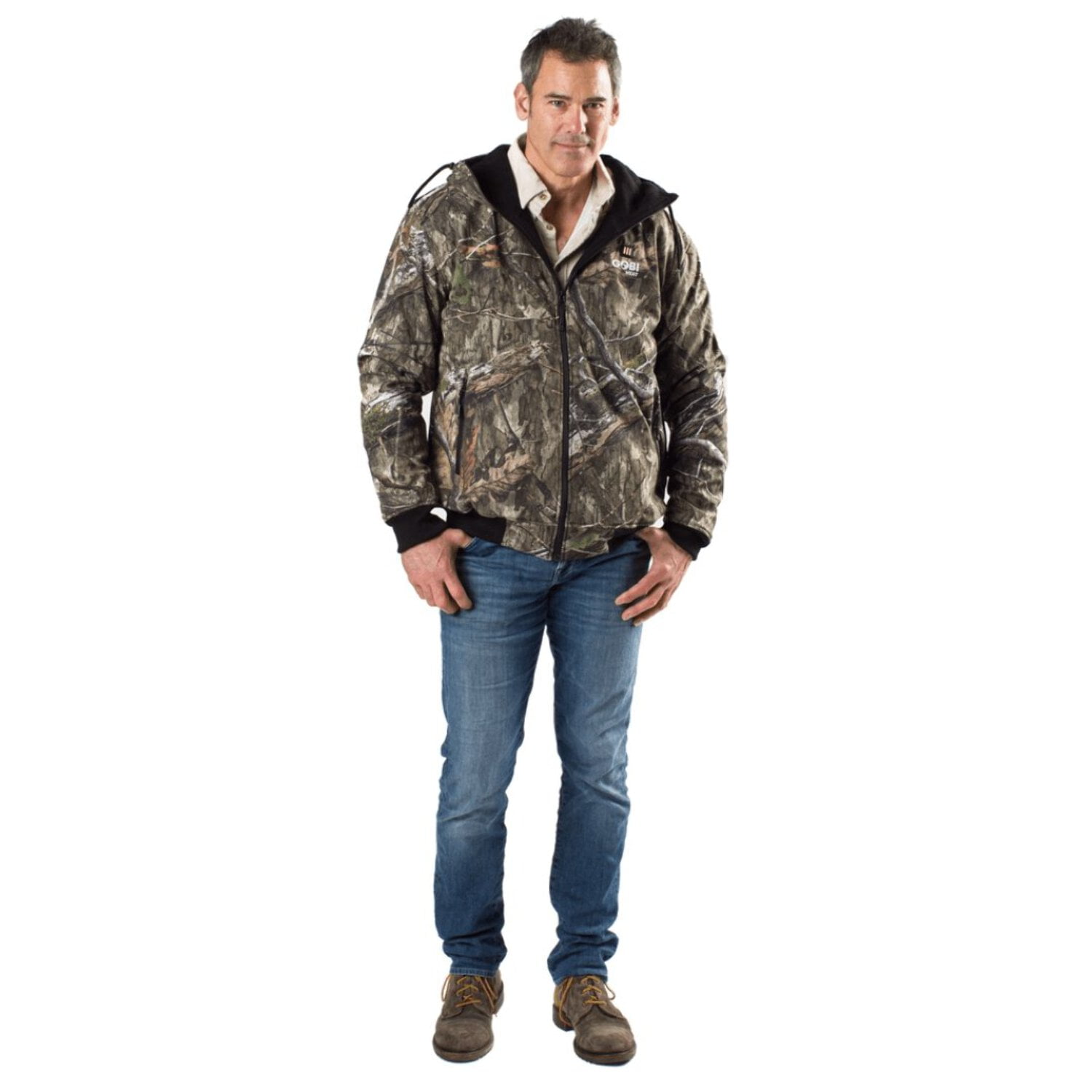 Shadow Men's Heated Hunting Hoodie - Available in Mossy Oak® and Real Tree® by Gobi Heat