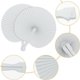 thumbnail image 2 of Abanico Plegable Forma Redonda Ventilador Pintura DIY en Blanco Papel Mano para Boda, 2 of 5