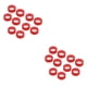 thumbnail image 1 of Soidarity 10x Barber Hairdressing Shears Scissors Finger Ring Grips  Inserts Rojo 10 piezas 2piezas, 1 of 1