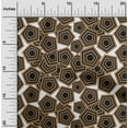 thumbnail image 2 of oneOone Cotton Flex Brown Fabric Geometric Sewing Craft Projects Fabric Prints By Yard 40 Inch Wide, 2 of 4