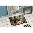 thumbnail image 4 of Carolines Treasures DAC1822JMAT 24 x 36 in. Unisex Weimaraner Fall Kitchen Pumpkins Indoor or Outdoor Mat, 4 of 5
