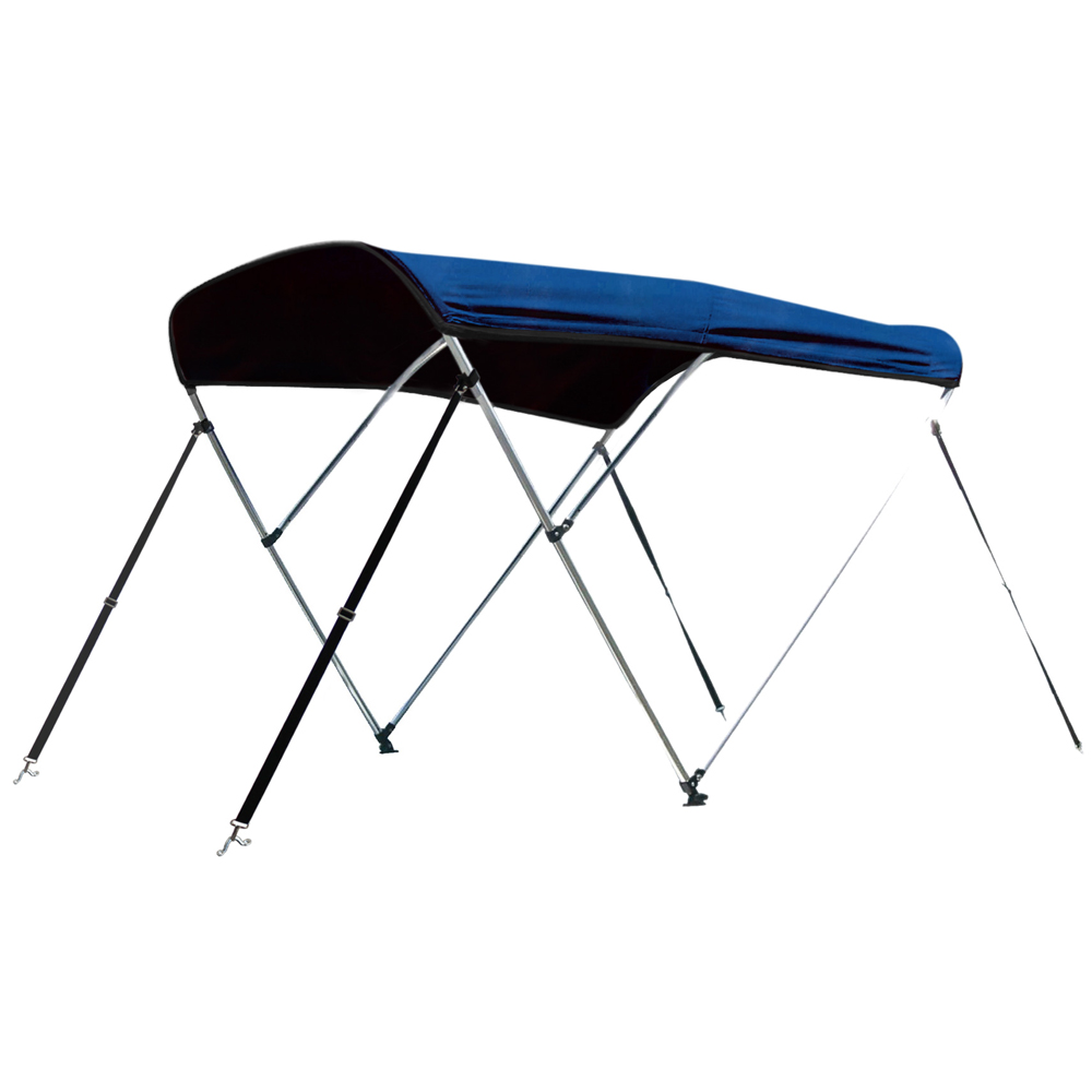 Photo 1 of Leader Accessories 12 Colors 3 Bow Bimini Top Boat Cover Includes Mounting Hardwares with 1 Inch Aluminum Frame