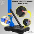 thumbnail image 4 of Adjustable Toddler Basketball Hoop with Accessories - Ideal for Kids Ages 36-144 Months, 4 of 7