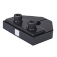 thumbnail image 3 of Conector de filamento de impresora 3D Piezas de bricolaje de 1,75 mm Herramienta de empalme de filamento compacto de aluminio liviano para conectar fi Negro, 3 of 8