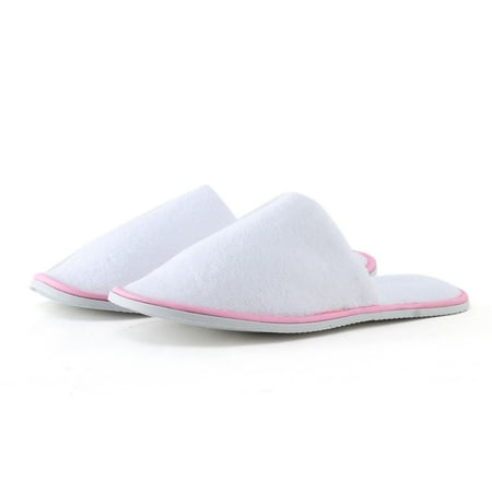 

Men And Women Disposable Slippers Hotel Home Stay Coral Velvet Antiskid Sole Disposable Cotton Slippers
