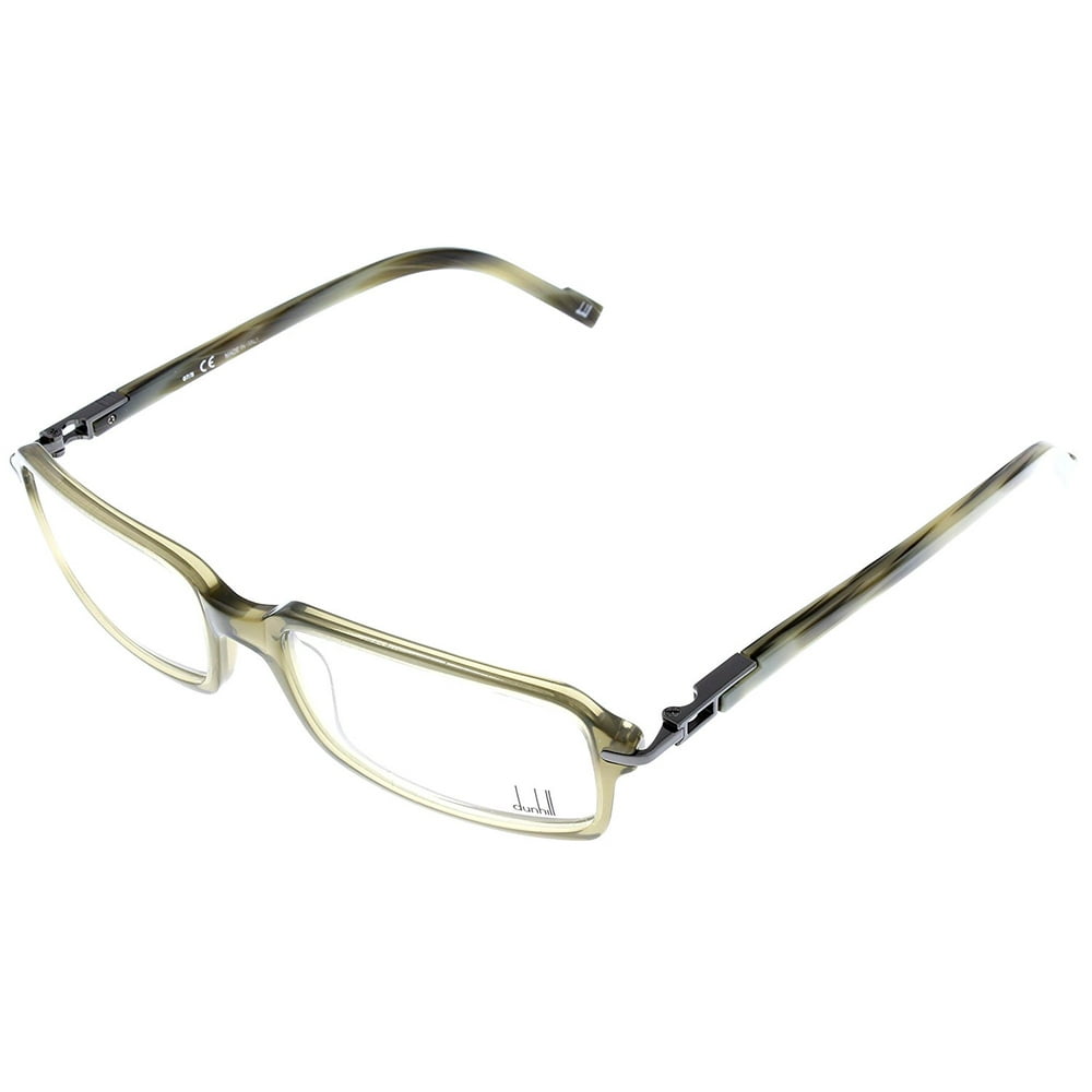 Dunhill Prescription Eyeglasses Frames Unisex DU72 03 Opaline Khaki ...