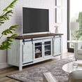 thumbnail image 2 of Contemporary Modern Urban Designer Living Dining Kitchen Room Buffet Table Sideboard Media TV Stand, Wood Metal Steel, White, 2 of 7