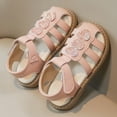 thumbnail image 7 of Kids Sandals Closed Toe Party Dress Flats Sandals Kids Beach Sandals Size 1-7 Years, 7 of 7