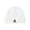White, variant on absanyy Women's Warm Acrylic Beanie with Flame Embroidery - Black, Free Size, Trendy Streetwear for Fall Winter