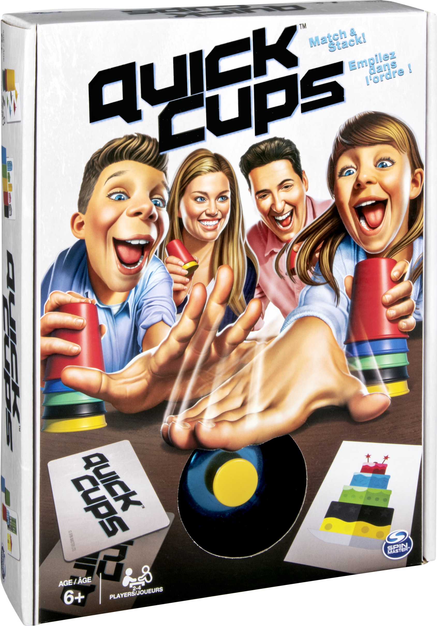 Cups Game w/ 18 Fun Challenges & Water Timer by Gamie Red Amazing