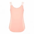 thumbnail image 3 of Aoochasliy Women Round Neck Sleeveless Cami Tank Top Casual Fashion Solid Color Blouse for Yoga Sports Gym Workout Daily Casual Wear, 3 of 9