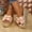 Pink, variant on Maoxin Womens Sandals Fashion Casual Summer New Solid Color Retro Thick Bottom Open Toe Beach Slippers Ladies Sandals Black 37
