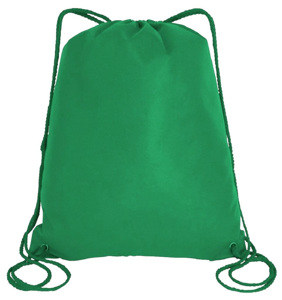 Unisex Single-sided Printing Green Color Retro Natural Art Line Gym Stuff Sack Polyester Gym Drawstring Bags Drawstring Gym Bags For Gym Outdoor Travel