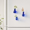 thumbnail image 4 of Pnellth Tiny Decorative Vase Mini Vase Miniature Blue Glass Vase Tiny Decorative Flower Holder for Miniature Houses Diy Projects Small Floral Arrangements, 4 of 8