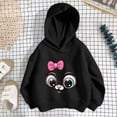 thumbnail image 2 of FINALGANG Boys Girls Hoodie Spring Fall Kids Cartoon Prints Comfortable Long Sleeve Sweatshirt Pullover For Casual Daily Wear Lovely Top, 2 of 3
