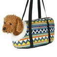thumbnail image 4 of para perros Tote Retro Carrier Durable Más fácil de limpiar Transportines para perros para Mini Poodle Teddy Miniature Schnauzer - 1 1 Colco portador de cachorros, 4 of 7
