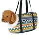 thumbnail image 5 of Mochila con cremallera para perros y gatos pequeños Terciopelo 1, 5 of 8