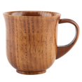 thumbnail image 1 of Portable Natural Wood Cup with Handle Wooden Teacup Coffee Beer Juice Drinking Mug (#2), 1 of 4