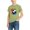 #0017-Army Green, variant on Kids' Short Sleeve T-Shirt Football Print Round Neck Casual Loose Tops for Outdoor Sports Daily Outings Big Kids Boys Girls 2-13Y