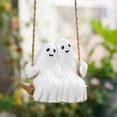 thumbnail image 4 of 3D Couple Ghost Swing Pendant Halloween Decorations, Spooky Hanging Ornament for Front Door, Porch, Yard, Tree, Holiday Decor Gifts for Home Indoor Outdoor, 4 of 7