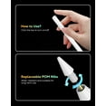 thumbnail image 2 of MoKo Pencil for iPad (A16) 11th 10th Gen, Stylus Pen for 2018-2025 Apple iPad 11/10/9/8/7/6/A16, Mini 7/6/5, Air M3/M2 11"/13"/5/4/3, Pro M4 13"/12.9"/11" Tilt Sensitivity, USB-C Fast Charging,White, 2 of 8