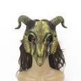 thumbnail image 1 of Big sale! Mask Halloween Party PU Animal Mask Personality Festival Prom Dress Up Halloween, 1 of 2