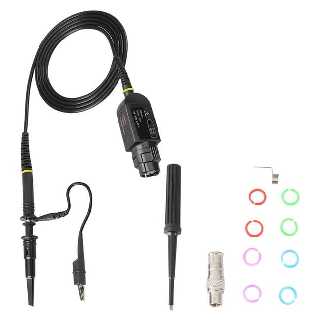 1 pcs P6500 500MHz 10X High Precision Oscilloscope Passive Probe Clip